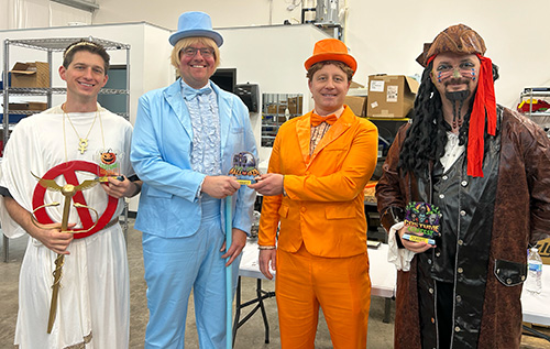 Worker Party Happy Together